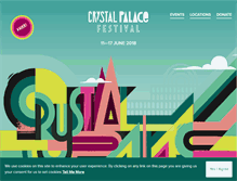 Tablet Screenshot of crystalpalacefestival.org